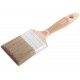 Кисть флейцевая, толщ. 18 мм, 70% ПЭT/30% нат.щетина, нерж. обжим., буковая ручка, ширина 70 мм (30-0025)