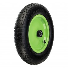 Колесо пневматическое 3.25/3.00-8, длина оси 65 мм, подшипник 20 мм Сибртех (68974)