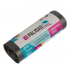 Пакеты для мусора 20 л x 30 шт. серые, Home Palisad (927015)