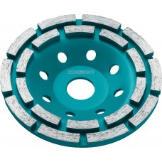 Двухрядная алмазная шлифовальная чашка d 125 мм СИБИН 33441-125