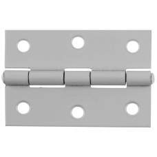 Петля карточная 75 x 50 х 1.6 мм, цвет белая STAYER 37611-75-2