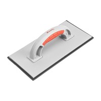 Терка пластмассовая, резиновое покрытие 4 мм, 270 x 130 мм, двухкомпонентная ручка Matrix (86808)