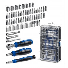 Универсальный набор инструмента 74 предм., система стыковки Z-БОКС Компакт ЗУБР Профессионал 25283