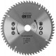Диск пильный для циркулярных пил по дереву 255 х 30/25,4 х 60T (37760)