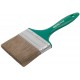 Кисть флейцевая, толщ. 16 мм, 70% ПЭT/30% натур. щетина, нерж.обжим, пласт.ручка, ширина 100 мм (30-0235)
