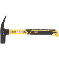 Молоток кровельщика, фиберглассовая усиленная ручка, 600 гр. (44518)