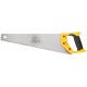 Ножовка по дереву, средний каленый зуб 7 ТPI, 2D заточка, пластиковая прорезиненная ручка 400 мм (40431)