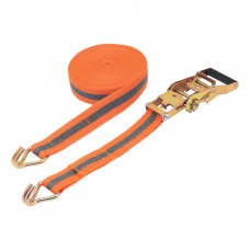 Ремень багажный с крюками, 0.038 х 10 м, храповой механизм Automatic Stels (54366)