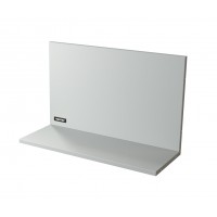 Полка стенка 900 мм (2000_2 тумба) (светло-серый) RUNTEC CI202-7035