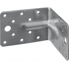 Крепежный уголок усиленный нержавеющий УНКУ-2.0 65 x 90 x 90 x 2 мм ЗУБР Профессионал 310516-65