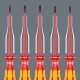 Отвёртка диэлектрическая шлицевая 0.8 x 4 x 100 мм с узким концом SL VDE серия 160 iS Wera WE-006441