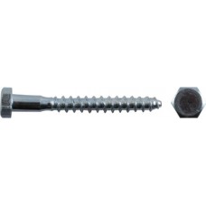 Болт сантехнический 6х80 мм DIN 571, 10 шт 31608
