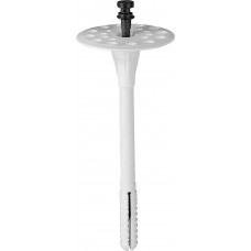 Дюбель для изоляционных материалов 10?90 мм нейлоновый стержень 400 шт ЗУБР 4-301505-10-090