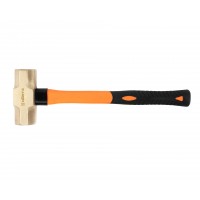 Кувалда тупоносая 7,2 кг AlCu рукоятка фибергласс искробезопасная 191-1034, HORTZ