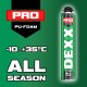 Монтажная пена PRO, 750 мл, пистолетная, всесезонная, выход до 30 л DEXX 41126