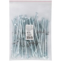 Шурупы кровельные оцинк. некрашеные, со сверлом М6,3 х 150 50шт. Фасовка (23142-0)