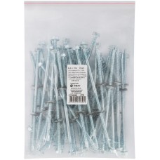 Шурупы кровельные оцинк. некрашеные, со сверлом М6,3 х 150 50шт. Фасовка (23142-0)