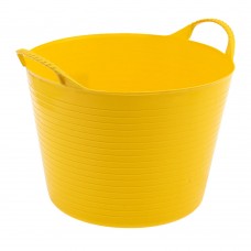 Ведро гибкое сверхпрочное, 14 л, желтое, Сибртех (67502)