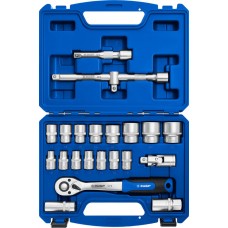 Универсальный набор инструмента 22 предм. А-22 (1/2) Профессионал ЗУБР 27632-H22