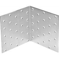 Крепежный уголок равносторонний УКР-2.0 100 x 100 x 100 x 2 мм, цинк ЗУБР 310206-100-100