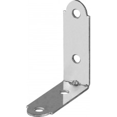 Узкий мебельный уголок 50 x 50 x 17 x 1.5 мм белый цинк ЗУБР УМ-1.5 31032-50