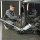 Домкрат гидравлический подкатной, 3.5 т, высота подъема 145-490 мм, с педалью Matrix (51045)