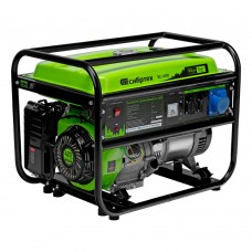 Генератор бензиновый БС-6500, 5.5 кВт, 230В, четырехтактный, 25 л, ручной стартер Сибртех (94546)