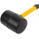 Киянка резиновая, фиберглассовая ручка 80 мм ( 900 гр )
