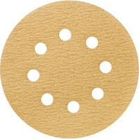 Круг абразивный шлифовальный 8 отверстий d125 p40 KRUGO MASTER (82010400290)