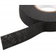 Лента тканевая на флисовой основе ( ПЭТ ) 19 мм х 0,3 мм х 15 м ( черная ) (11038)