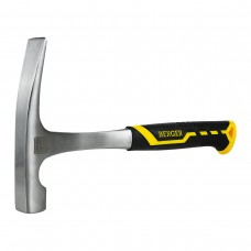 Молоток каменщика цельнокованый 600 г., 2-компонентная рукоятка, BERGER BG1529