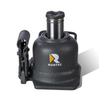 Домкрат бутылочный двухштоковый профессиональный 10 т, 125-225 мм RUNTEC RT-WJ10