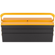 Ящик для инструмента металлический с 4-мя раздвижными отделениями 530х200х200 мм