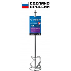 Насадка-миксер М14, d120 мм, для тяжелых растворов снизу-вверх ЗУБР Профессионал МНТ-П120