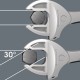 6006 Joker M/L Ключ гаечный рожковый двусторонний с самонастройкой, 13 - 19 x 240 мм (WE-020331)