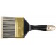 Кисть флейцевая Стайл, искусственная черно-белая щетина, деревянная ручка 4 (100 мм) (01188)