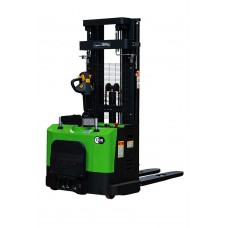 Штабелер самоходный 1,5 т 5,5 м TOR ES15T4 Li-ion 24/200 В/Ач ЭУР, Curtis, H-мачта (с платформой) (1048442)