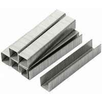 Скобы для степлера закаленные 11,3 мм х 0,7 мм, (узкие тип 53) 12 мм, 1000 шт. (31364)