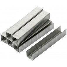 Скобы для степлера закаленные 11,3 мм х 0,7 мм, (узкие тип 53) 12 мм, 1000 шт. (31364)