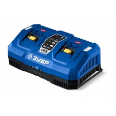 Зарядное устройство для LMS АКБ 20 В 2 порта 2 х 9 А Turbo CHARGE ЗУБР TC-20-2