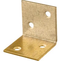 Широкий мебельный уголок 30 x 30 x 30 x 2 мм желтый цинк ЗУБР УМШ-2.0 31033-30