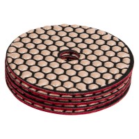 Алмазный гибкий шлифовальный круг, 100 мм, P100, сухое шлифование, 5 шт. Matrix (73501)