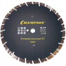 Диск алмазный CHAMPION универсальный ST 350/25,4/14 Fast Gripper (бетон, кирпич, тротуарная плитка) (C1620)