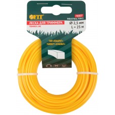 Леска для садовых триммеров Квадрат 2,5 мм х 25 м (78007)