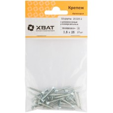Шурупы оцинкованные, универсальные 3.5 х 25 (фасовка 27 шт) (20225-2)