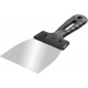 Нержавеющий шпатель 80 мм пластиковая ручка СИБИН 10079-080_z01