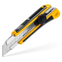 Нож 25 мм с винтовым фиксатором HERCULES-25 STAYER 09147