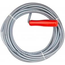 Трос сантехнический для чистки труб 10 м x 9,0 мм (74360)