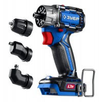 Бесщеточная модульная дрель-шуруповерт 20 В 50 Н·м без АКБ LMS ПРОФЕССИОНАЛ ЗУБР КОМПАКТ Комби #1 DB-50-H3