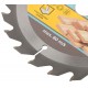 Диск пильный для циркулярных пил по дереву 160 х 20 х 24T + кольцо 20/16 мм (37655М)